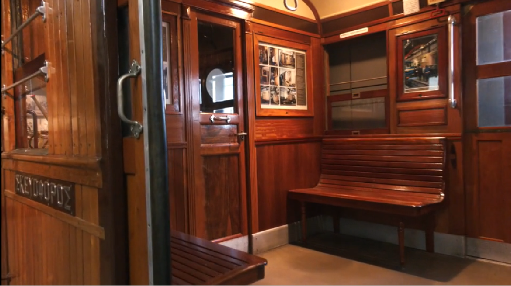 H εκπομπή «Μες στο μουσείο» στο Μουσείο των Ηλεκτρικών Σιδηροδρόμων του Πειραιά