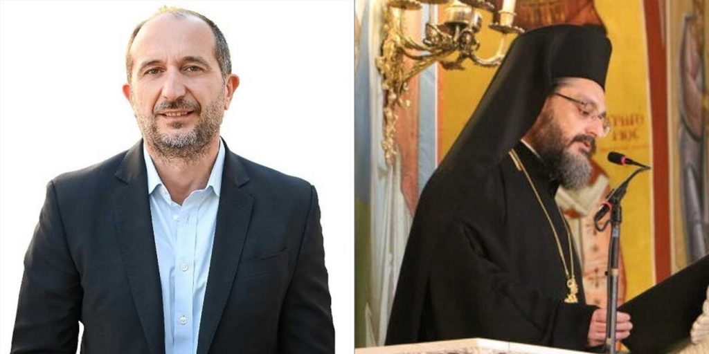 Ο νεοκλεγείς Δήμαρχος Σουλίου συγχαίρει τον νέο Μητροπολίτη Παραμυθίας Σεραπίωνα