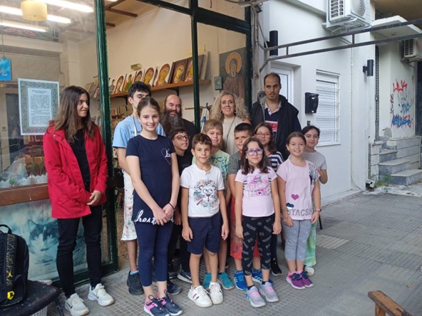 Aγιασμός παιδικού τμήματος Σχολής Αγιογραφίας της Μητρόπολης Δημητριάδος