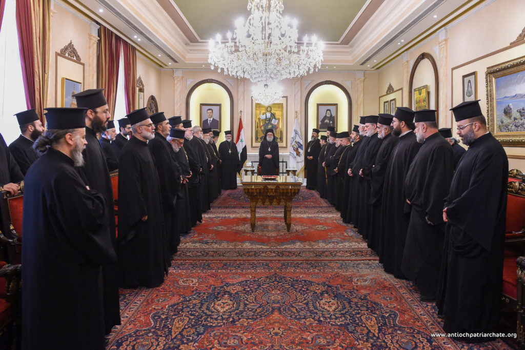 Ο Πατριάρχης Αντιοχείας συζήτησε με τους ιερείς της Δαμασκού για τα ποιμαντικά ζητήματα