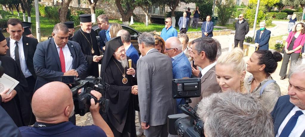 Ο Οικουμενικός Πατριάρχης επισκέφθηκε το Γηροκομείο Αθηνών