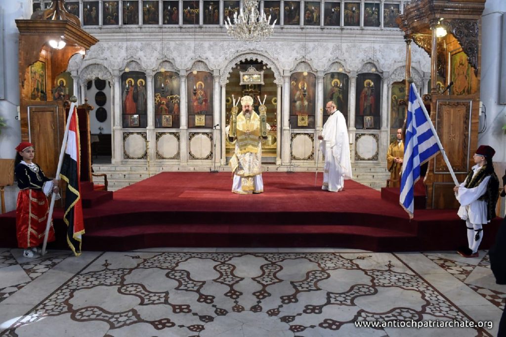 Δαμασκός: Θεία Λειτουργία για την Εθνική Εορτή της Ελλάδας (ΦΩΤΟ)