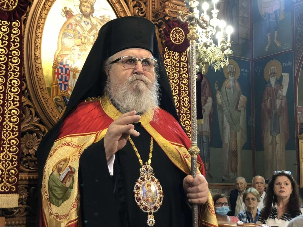 Ο Μητροπολίτης Καισαριανής στην πανήγυρη του Αγίου Δημητρίου στον Βύρωνα