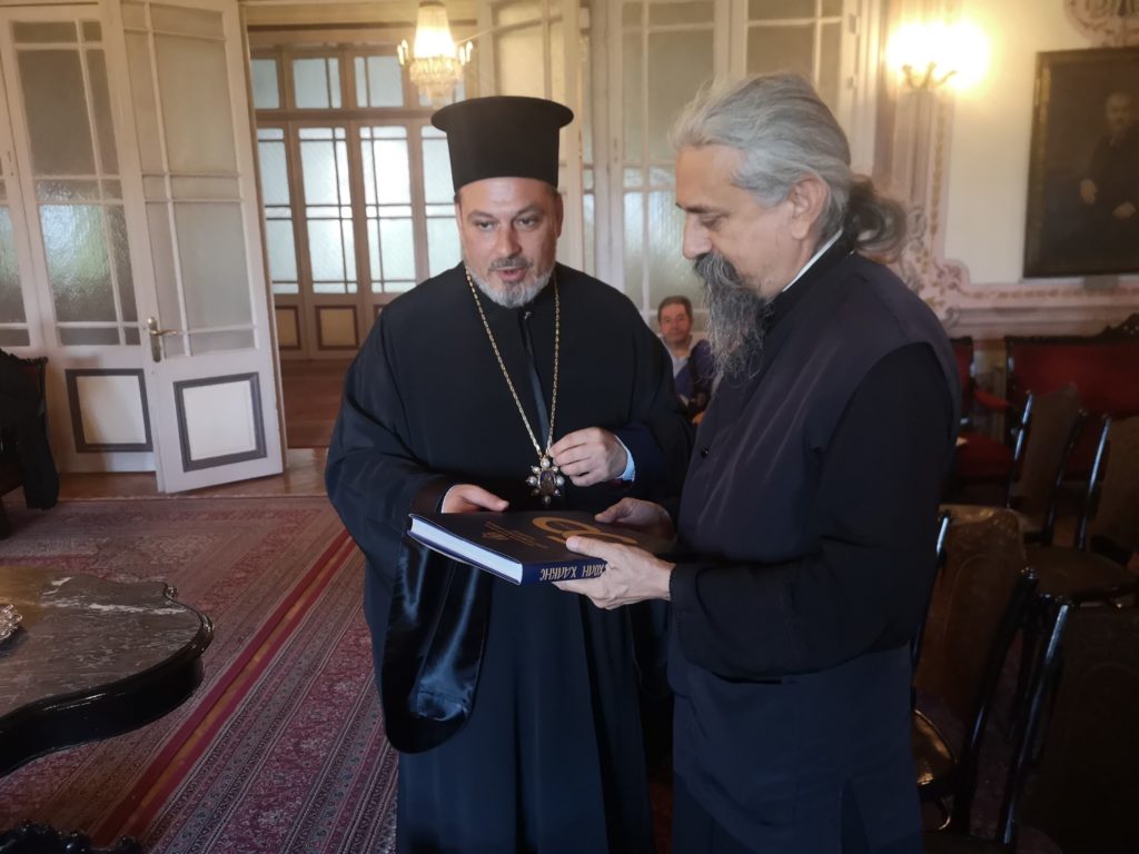 Ο Μητροπολίτης Καρπενησίου Γεώργιος στην Θεολογική Σχολή της Χάλκης