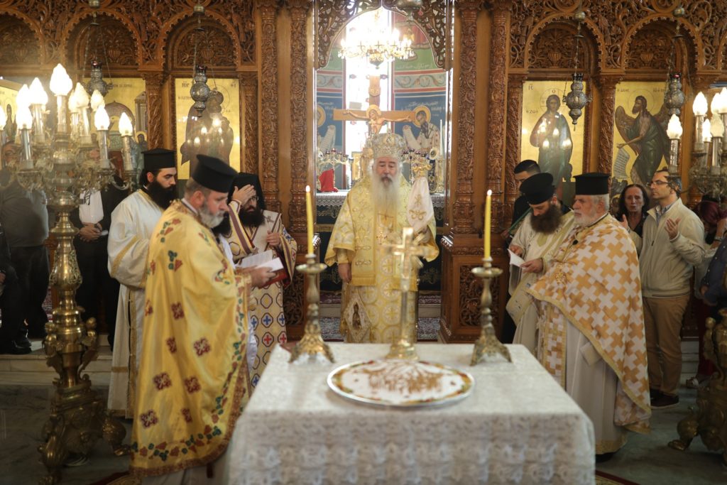 Μνημόσυνο στο Αμμάν για τα θύματα του χτυπήματος στη Μονή Αγίου Πορφυρίου Γάζας