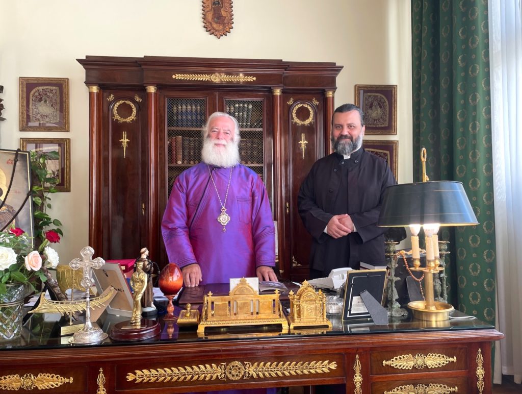 Ο Πατριάρχης Αλεξανδρείας συναντήθηκε με τον Πατριαρχικό Επίτροπο Κισανγκάνι