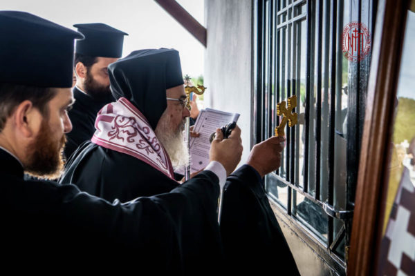 Ο Μητροπολίτης Νικοπόλεως στα θυρανοίξια κοιμητηριακού Παρεκκλησίου στο Πολύδροσο Άρτας