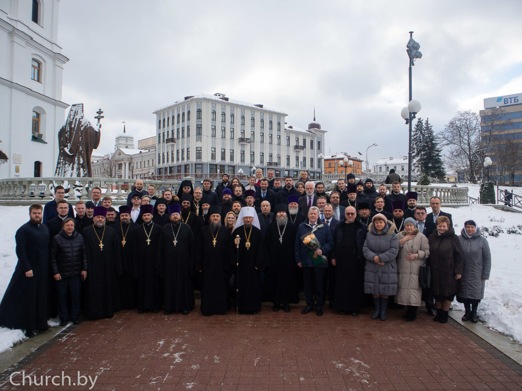 Патриарший экзарх всея Беларуси возглавил торжества по случаю актового дня Минской духовной академии