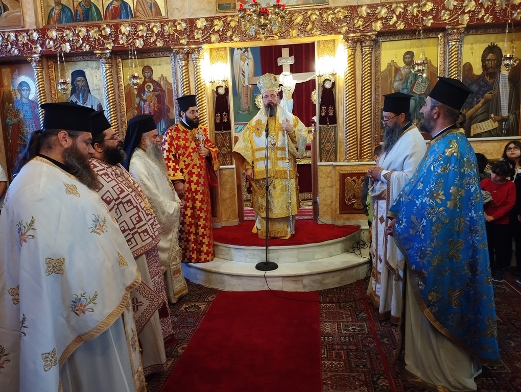 Η εορτή του Αγίου Νεκταρίου Επισκόπου Πενταπόλεως στην Ιερά Μητρόπολη Αιτωλίας και Ακαρνανίας