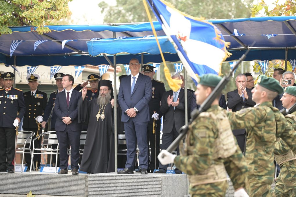 Ο Νίκος Δένδιας στις επετειακές εκδηλώσεις για την Απελευθέρωση της Χίου