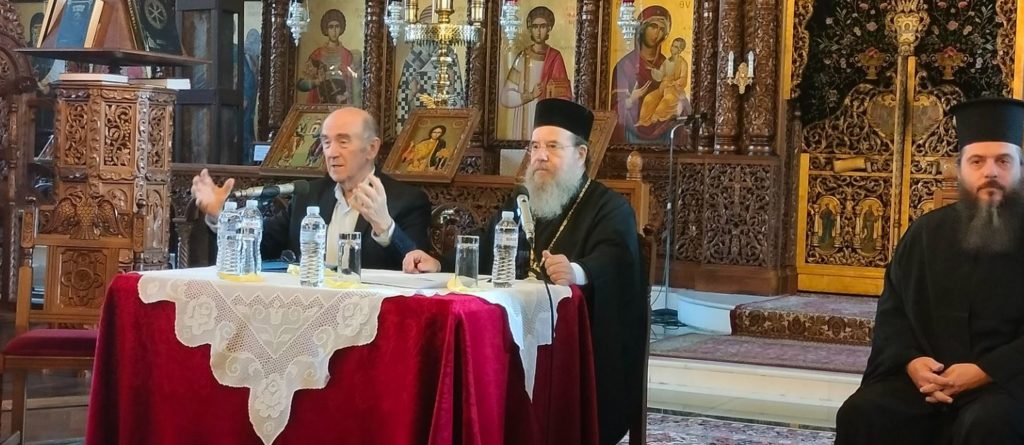 Ο Προκοσμήτορας της Θεολογικής Σχολής Α.Π.Θ. Μιχαήλ Τρίτος στην Β’ Ιερατική Σύναξη της Μητρόπολης Ιερισσού