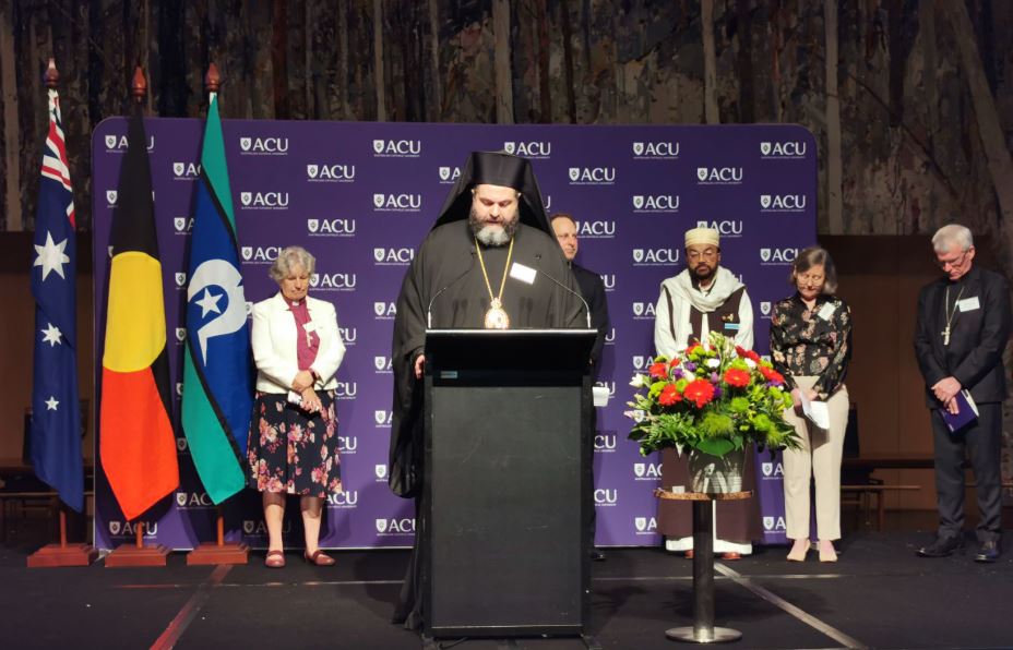 Ο Επίσκοπος Χαριουπόλεως σε διαθρησκειακή εκδήλωση στο Κοινοβούλιο της Αυστραλίας