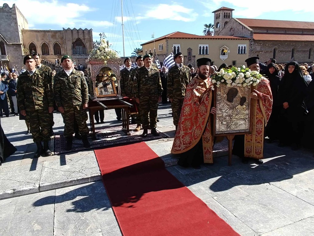 Εορτασμοί στη Ρόδο για τον Πολιούχο Άγιο Κωνσταντίνο τον Υδραίο