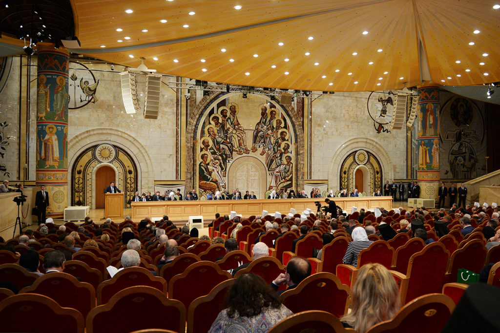 Состоялось заседание идеологической сессии XXV Всемирного русского народного собора