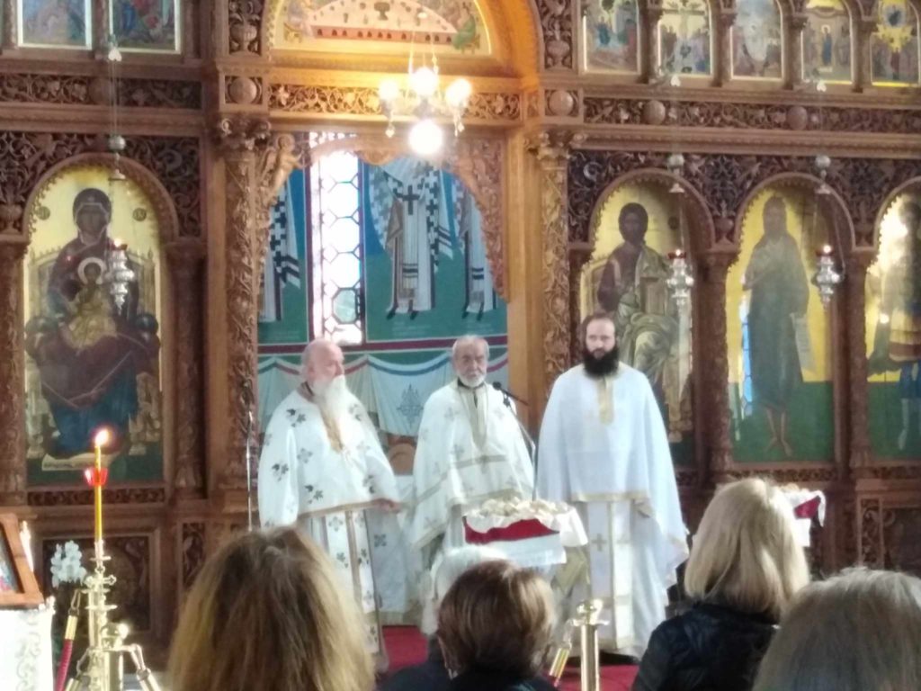 Ηθικός αίνος για τα Εισόδια της αειπαρθένου Μαρίας στον Άγιο Αθανάσιο Χαλανδρίου