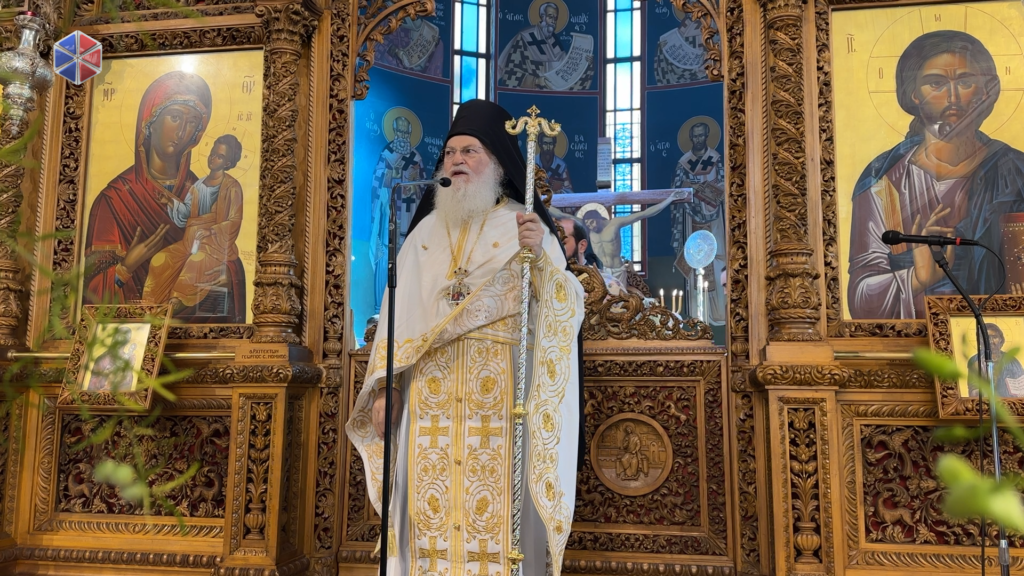 Ομιλία του Γέροντος Εφραίμ στην τελευταία Θεία Λειτουργία ενώπιον της Τιμίας Κάρας του Ιερού Χρυσοστόμου στο Αγρίνιο (ΒΙΝΤΕΟ)
