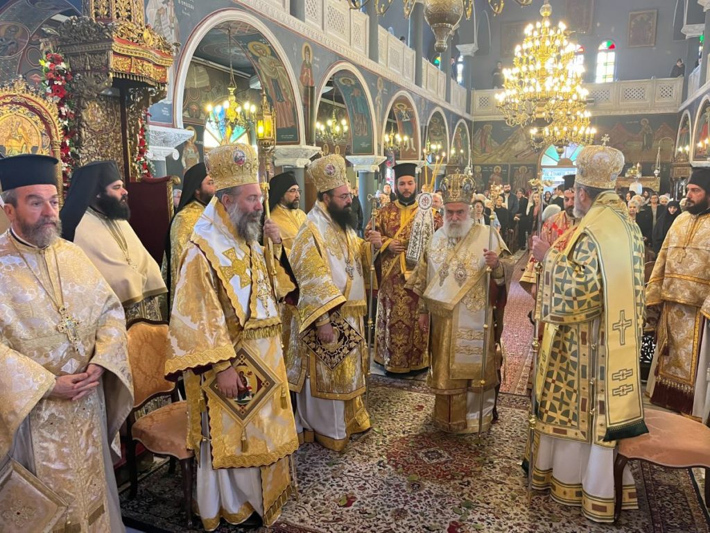 Η εορτή των Εισοδίων της Θεοτόκου στον πανηγυρίζοντα Ιερό Μητροπολιτικό Ναό Ρεθύμνου