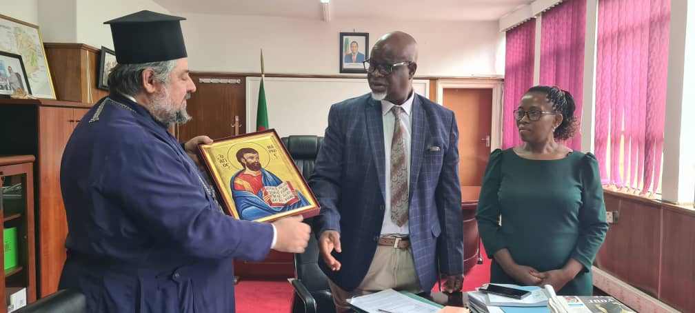 Συνάντηση Μητροπολίτη Ζάμπιας με τον Υπουργό Δημοσίας Περιουσίας της χώρας