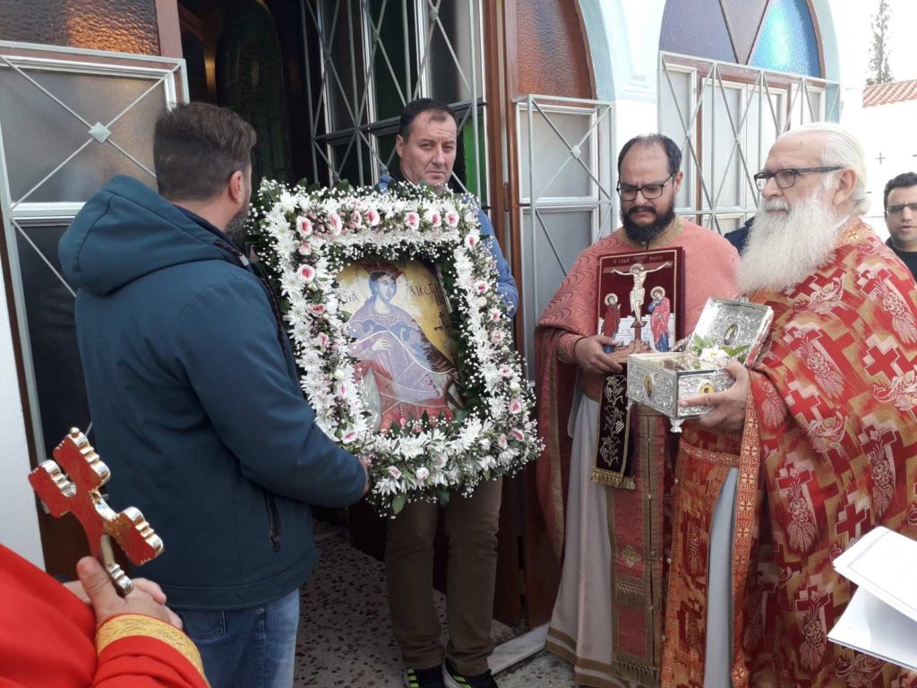 Πανηγύρισε η Ιερά Μονή Αγίας Αικατερίνης στην Αίγινα