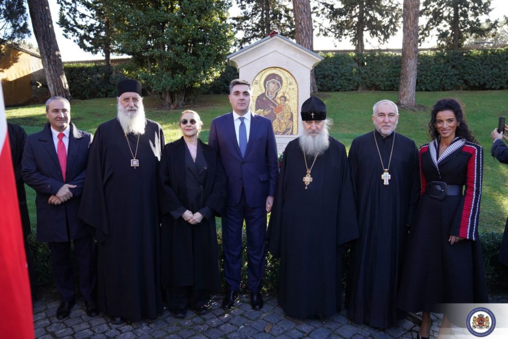 ვატიკანში ა.წ. 28 ნოემბერს ივერიის ღვთისმშობლის ხატის სტელა დაიდგა