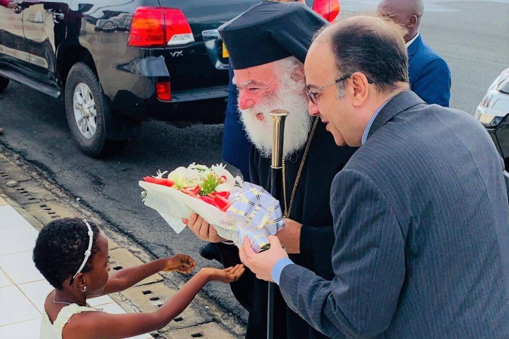 البابا ثيودوروس في بوروندي