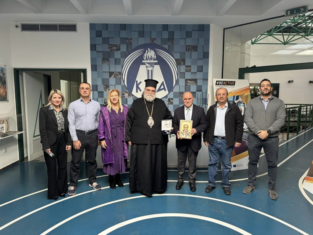 Ο Μητροπολίτης Ταμασού ενώνει δυνάμεις με τον Κυπριακό Οργανισμό Αθλητισμού
