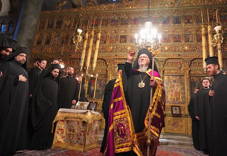 ‎غروب عيد الرسول أندراوس مؤسس واول أساقفة كنيسة القسطنطينية