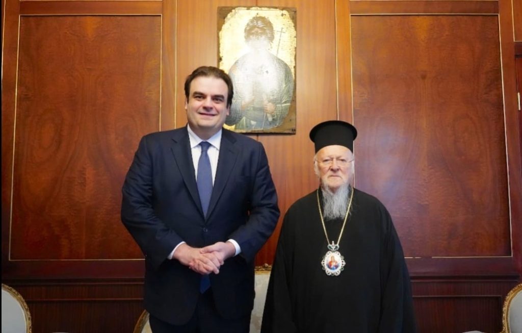 ‎استقبال وزير التعليم والشؤون الدينية والرياضة اليوناني