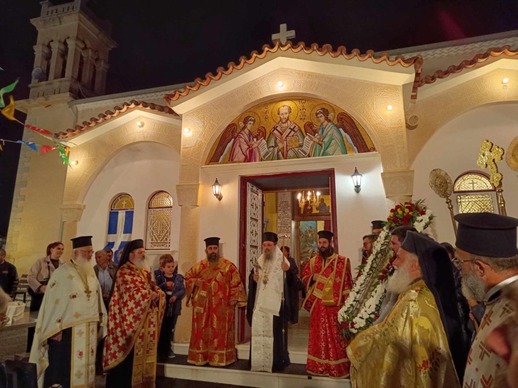 Εσπερινός μνήμης Αγίου Ιωάννου Χρυσοστόμου στο Λουκά Μαντινείας