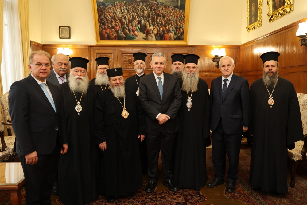 Среща на митрополитите от Св. Синод с делегати от Интерпарламентарната асамблея на православието