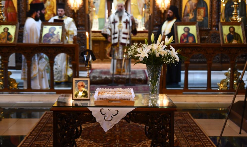 Ο Μητροπολίτης Ιερισσού στο 3ετές μνημόσυνο του Θεολόγου Βαλιάνου