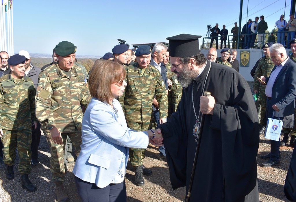 Ο Μητροπολίτης Μαρωνείας παρέστη στη στρατιωτική άσκηση «ΑΙΣΙΟΣ ΟΙΩΝΟΣ 2023»