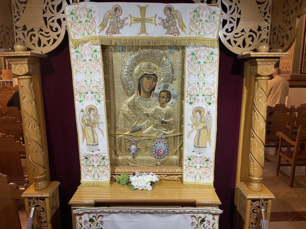 4η επέτειος ενθρονίσεως της Ιεράς Εικόνας της Παναγίας Βηματάρισσας στον Ι.Ν. Ευαγγελιστρίας Πειραιώς