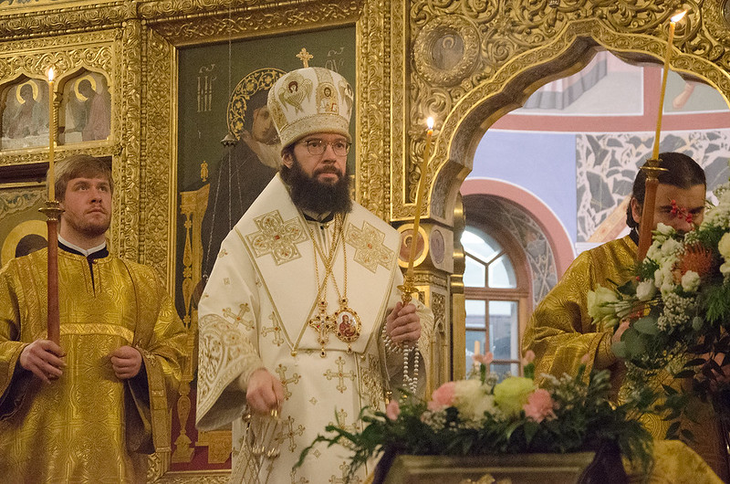 Митрополит Волоколамский Антоний возглавил всенощное бдение в венском Николаевском соборе