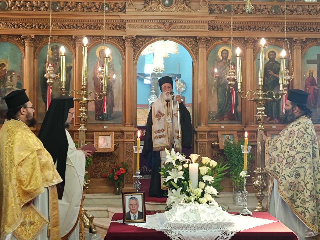 Ο Μητροπολίτης Μαντινείας στη γενέτειρά του