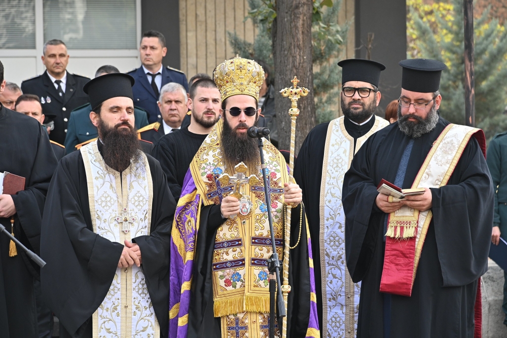 Тържествен ритуал по полагане на клетва от гранични полицаи в Пазарджик
