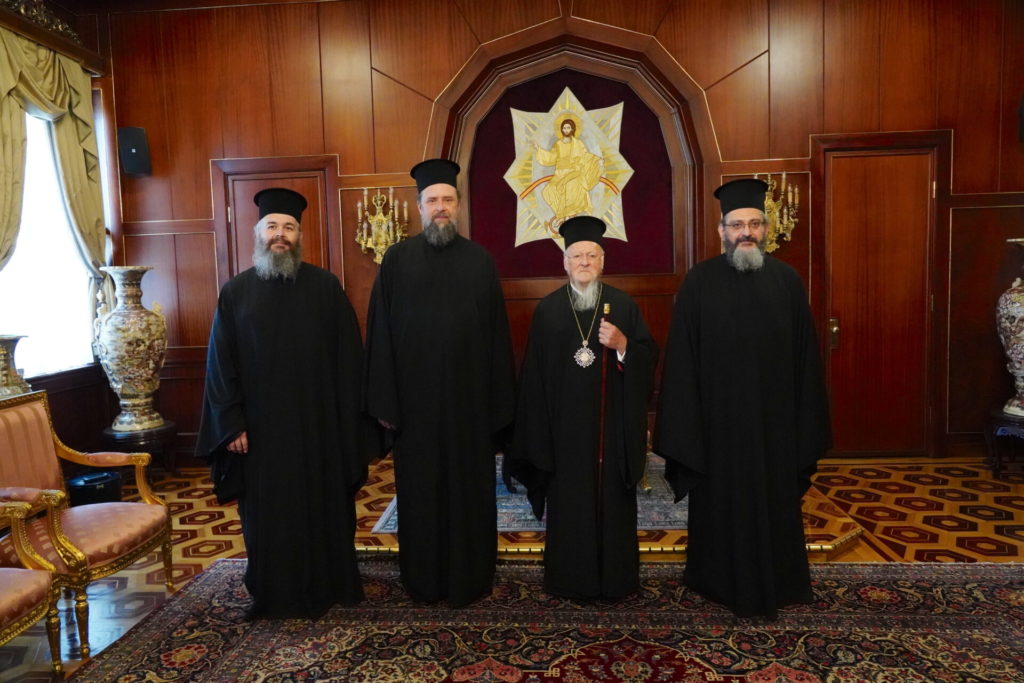 Οι νέοι Μητροπολίτες Θεσσαλονίκης, Παραμυθίας και Φλωρίνης έλαβαν την ευχή του Οικουμενικού Πατριάρχη