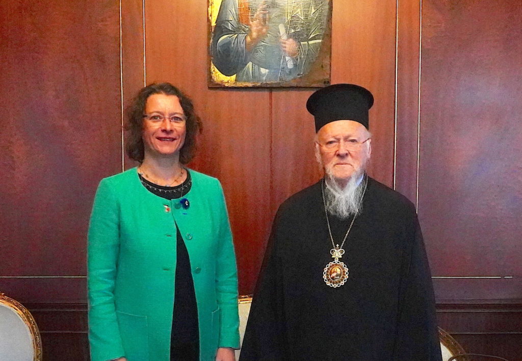 Το Οικουμενικό Πατριαρχείο επισκέφθηκε η νέα Πρέσβης της Γαλλίας στην Τουρκία