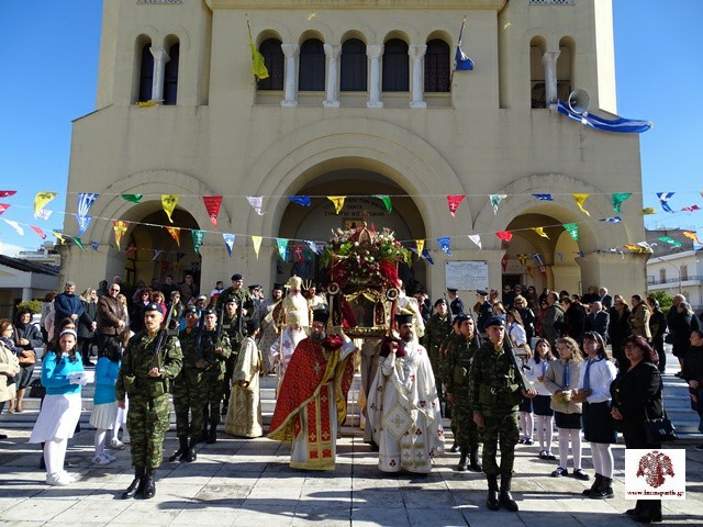 Πάνδημος εορτασμός του Πολιούχου Οσίου Νίκωνος στη Σπάρτη