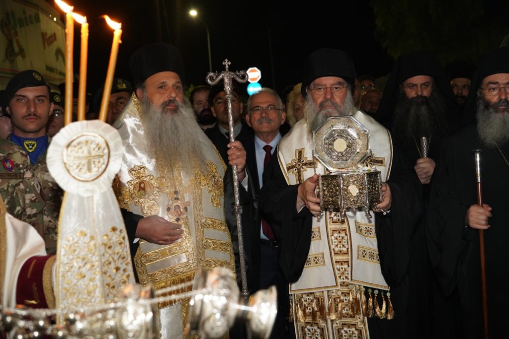 Στη Λεμεσό η Τιμία Κάρα του Πολιούχου Αγίου Ιωάννου του Ελεήμονος