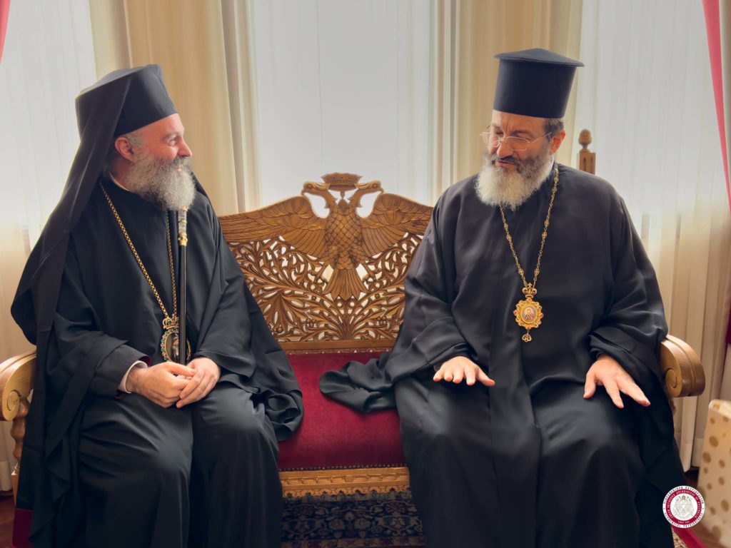 Επίσκεψη του Επισκόπου Μεσαορίας στον Αρχιεπίσκοπο Αυστραλίας