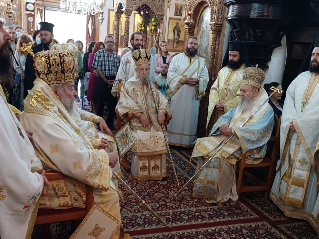 Τα ονομαστήρια του Μητροπολίτη Καρυστίας Σεραφείμ