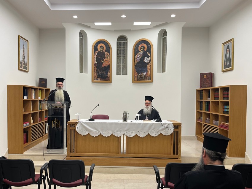 Ιερατική Σύναξη στην Ιερά Μητρόπολη Νέας Σμύρνης με θέμα: «Η Εξομολόγηση των εφήβων»