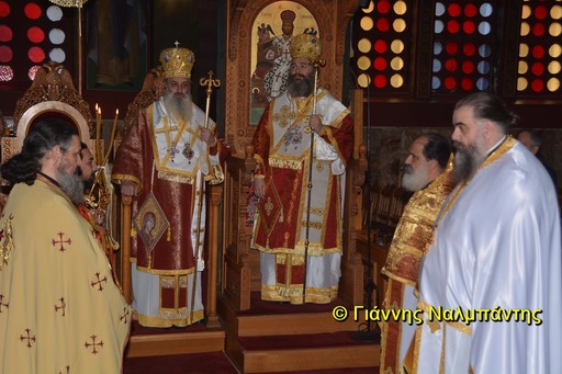 Δισαρχιερατική Θεία Λειτουργία στον Μητροπολιτικό Ναό του Αγίου Νικολάου