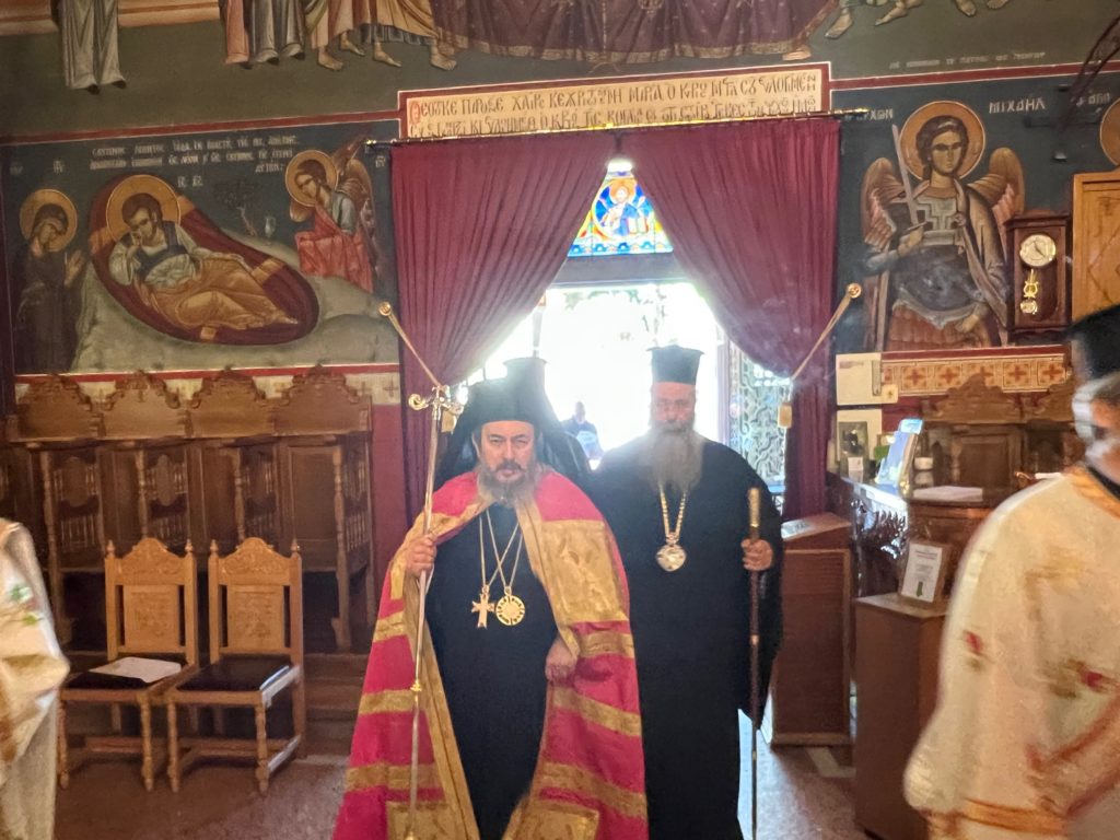 Οι κληρικοί της Ιεράς Μητροπόλεως Κίτρους υποδέχθηκαν το νέο Επίσκοπο Σαλώνων Ιγνάτιο