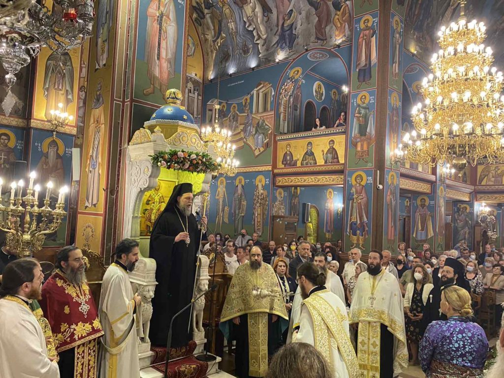 Αρχιερατικός Εσπερινός Μητροπολιτικού Ναού Αγ. Αναργύρων Ν. Ιωνίας