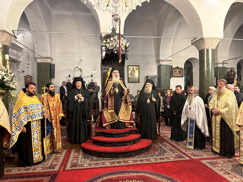 Πανηγυρικός Εσπερινός των Εισοδίων της Θεοτόκου στη Νάξο