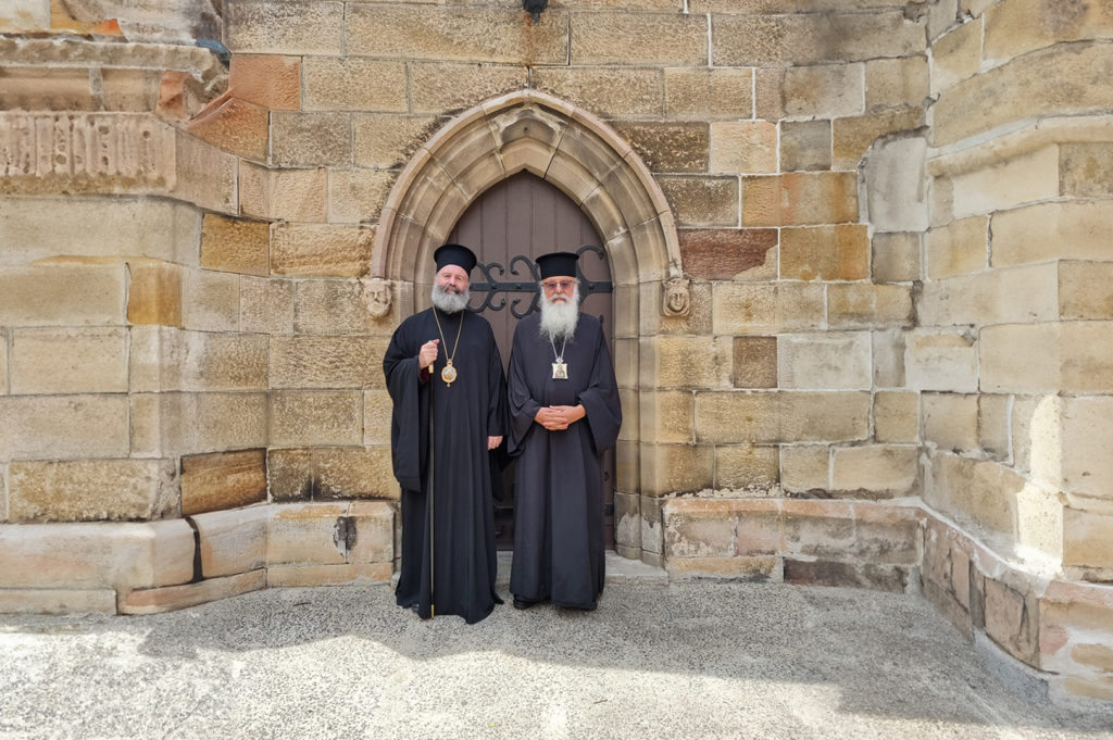 Επίσκεψη του Μητροπολίτου Β. Μαδαγασκάρης Ιγνατίου στον Αρχιεπίσκοπο Αυστραλίας Μακάριο