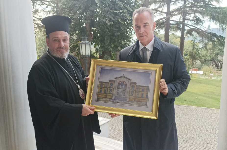 Ο νέος Γενικός Πρόξενος της Ελλάδος στην Κωνσταντινούπολη επισκέφθηκε τη Θεολογική Σχολή της Χάλκης