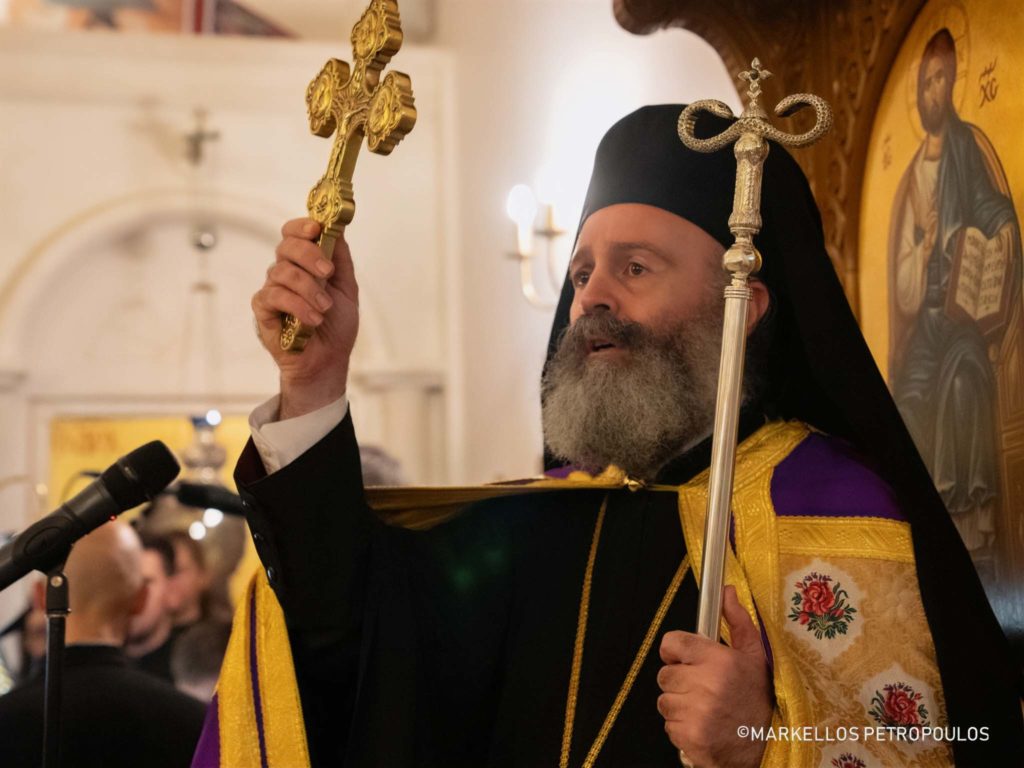 Ο Αρχιεπίσκοπος Αυστραλίας στον πανηγυρίζοντα Ι.Ν. Αγίου Στυλιανού στο Σύδνεϋ